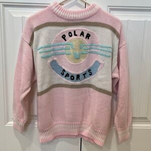 Pink Crew Neck Sweater
